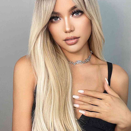 Full Machine Made Long Wigs 26''