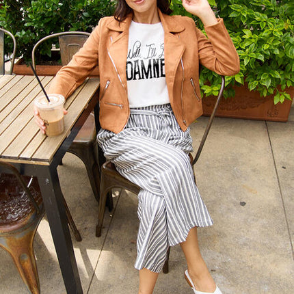 Simply Love Full Size Letter Graphic Short Sleeve T-Shirt