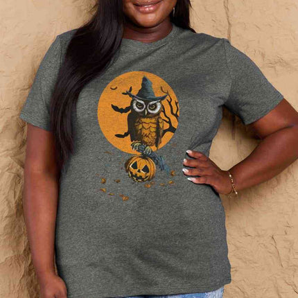 Simply Love Full Size Holloween Theme Graphic Cotton T-Shirt