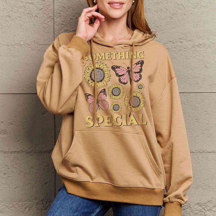 Simply Love Simply Love Full Size SOMETHING SPECIAL Graphic Hoodie
