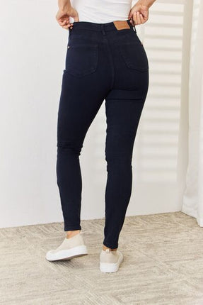 Judy Blue Full Size Garment Dyed Tummy Control Skinny Jeans - Vickie Lynn's