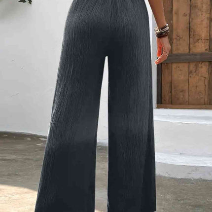 Full Size High Waist Wide Leg Pants