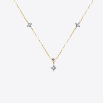 Moissanite 925 Sterling Silver Necklace