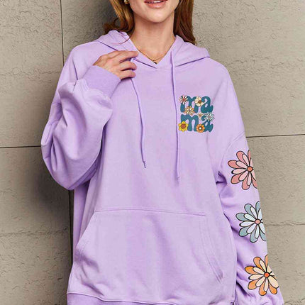 Simply Love Simply Love Full Size MAMA Graphic Dropped Shoulder Hoodie