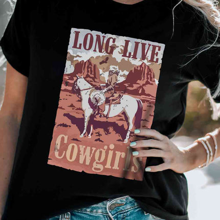 LONG LIVE COWGIRLS Graphic Tee - Vickie Lynn's