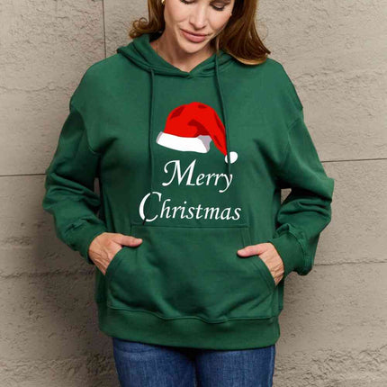 Simply Love Full Size MERRY CHRISTMAS Graphic Hoodie
