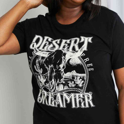 mineB Full Size DESERT DREAMER Graphic Tee
