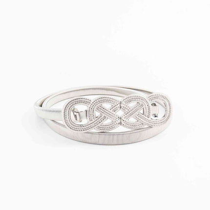 Knot Buckle Metal Belt