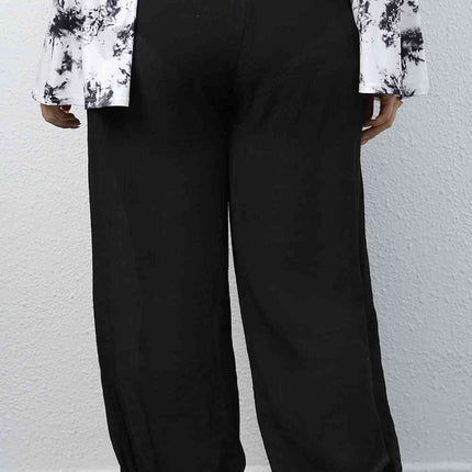 Plus Size Drawstring Jogger Pants