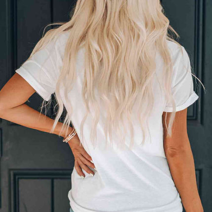 NASHVILLE MUSIC CITY Graphic Round Neck Tee