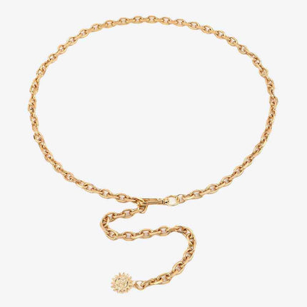 Sun Iron Chain Belt