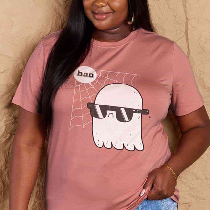 Simply Love Full Size BOO Graphic Cotton T-Shirt