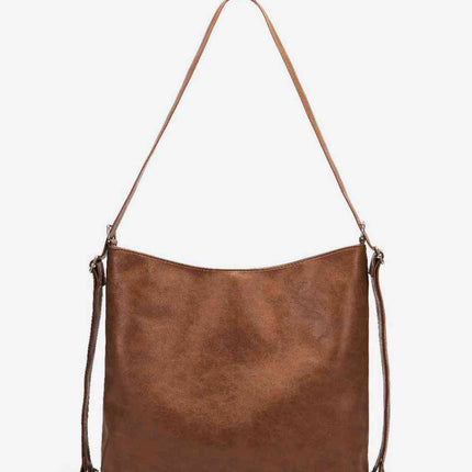 Large PU Leather Crossbody Bag