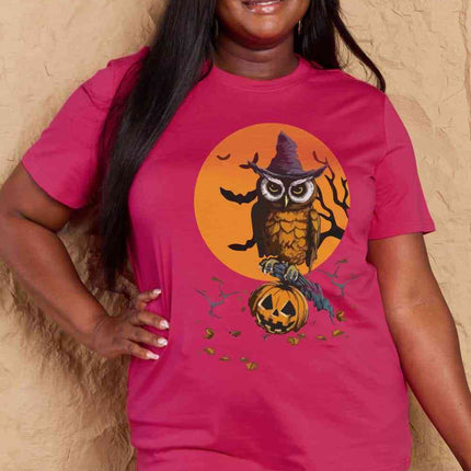 Simply Love Full Size Holloween Theme Graphic Cotton T-Shirt