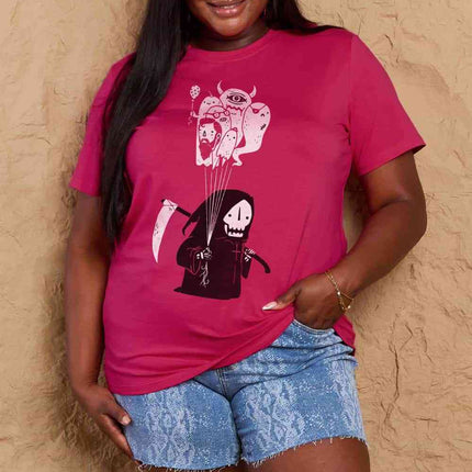 Simply Love Full Size Death Graphic T-Shirt