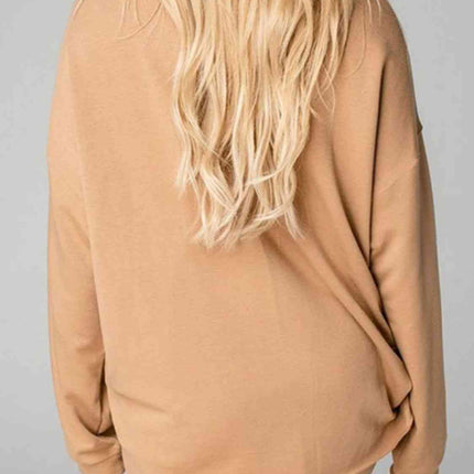 Distressed Sweatshirt and Joggers Set