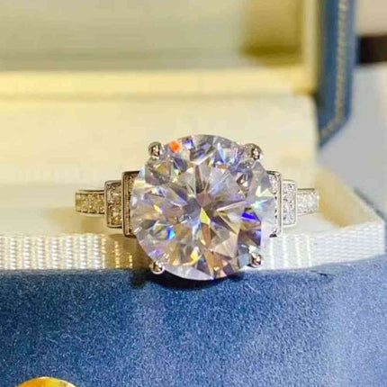 5 Carat Moissanite 925 Sterling Silver Ring