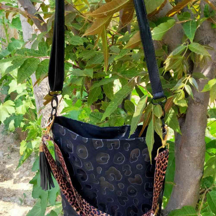 Adored PU Leather Shoulder Bag with Tassel - Vickie Lynn's
