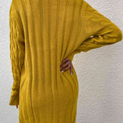 Cable-Knit Button Down Cardigan with Pockets