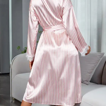 Albornoz con cinturón para mujer Ropa de estar por casa 