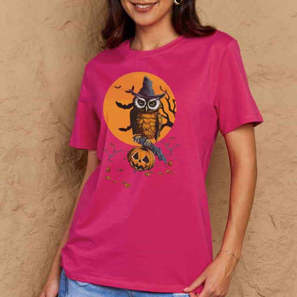 Simply Love Full Size Holloween Theme Graphic Cotton T-Shirt