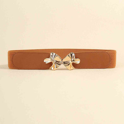 Alloy Buckle Elastic Belt