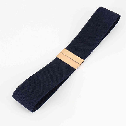 Alloy Buckle Elastic Belt