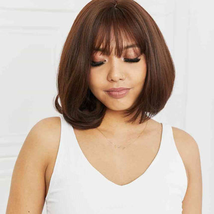 Full-Machine Bobo Synthetic Wigs 9''