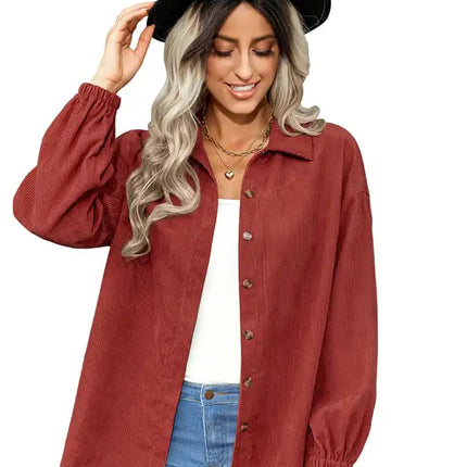 Abrigo fino de color liso a la moda para mujer 