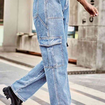 Loose Fit Long Pants with Pockets