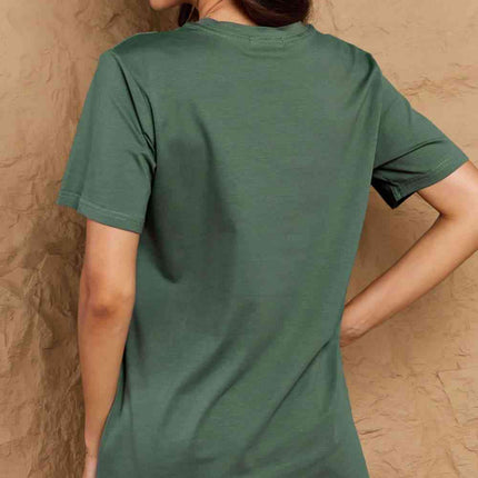 Simply Love Full Size MOM LIFE Graphic Cotton T-Shirt