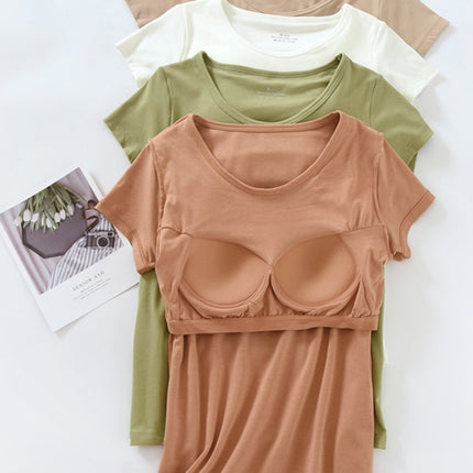 Round Neck Short Sleeve T-Shirt