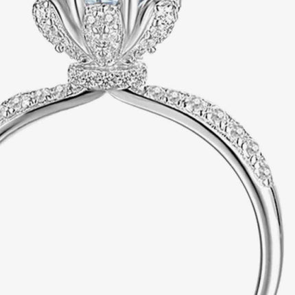 1 Carat Moissanite 6-Prong Ring