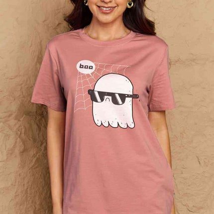 Simply Love Full Size BOO Graphic Cotton T-Shirt