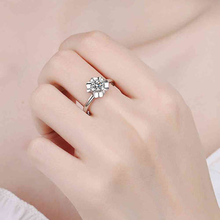 Life Is So Good Moissanite Ring