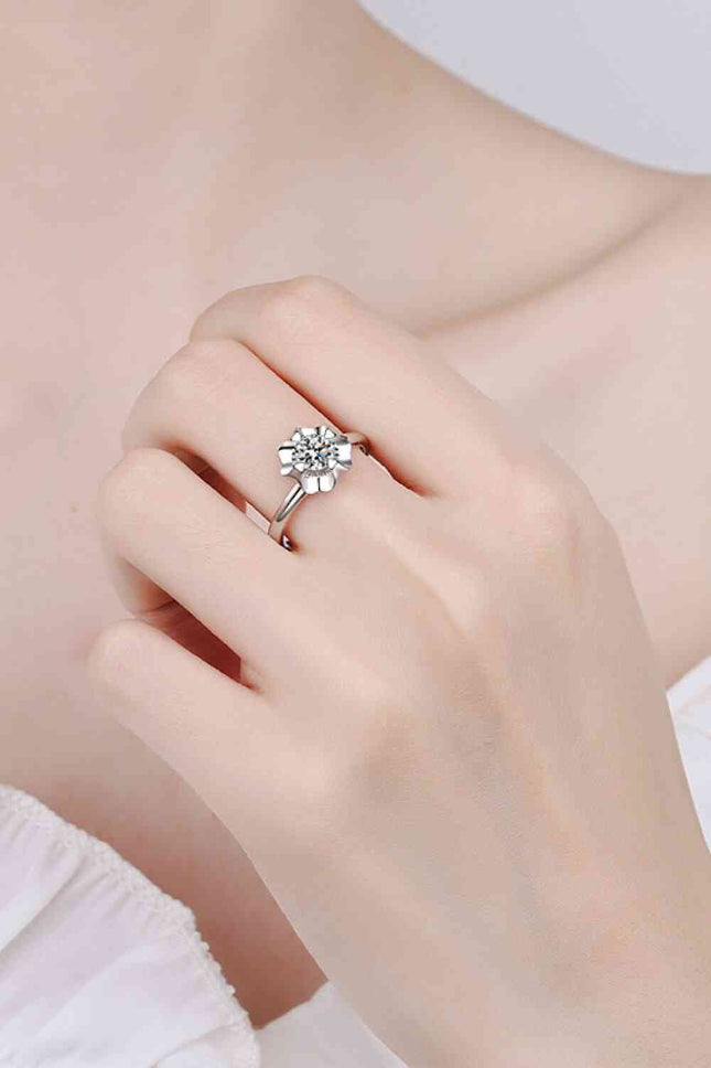 Life Is So Good Moissanite Ring