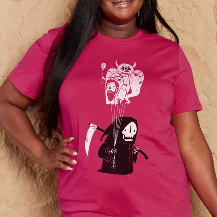 Simply Love Full Size Death Graphic T-Shirt