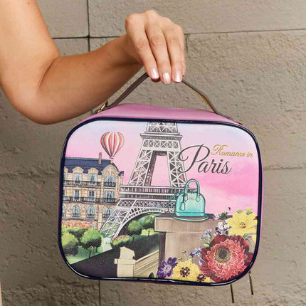 Nicole Lee USA Printed Handbag with Three Pouches - Vickie Lynn's