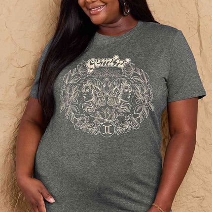 Simply Love Full Size GEMINI Graphic T-Shirt