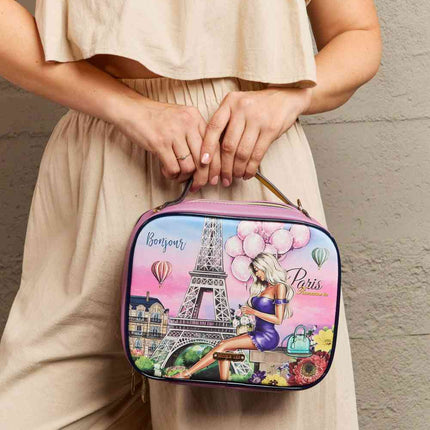 Nicole Lee USA Printed Handbag with Three Pouches - Vickie Lynn's