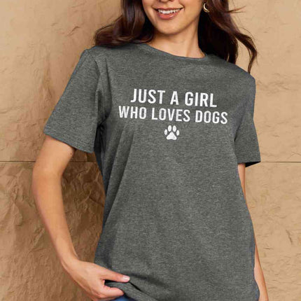 Simply Love Full Size Dog Paw Graphic Cotton T-Shirt