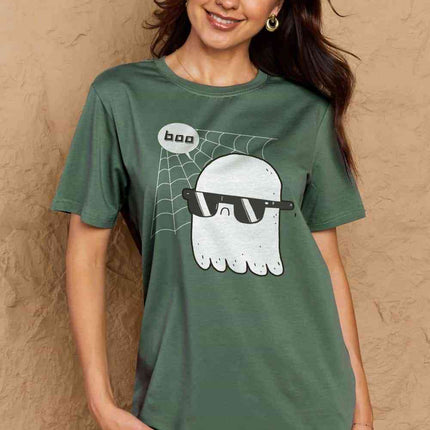 Simply Love Full Size BOO Graphic Cotton T-Shirt