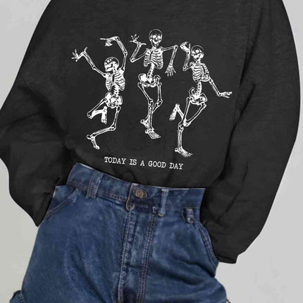 Simply Love Simply Love Full Size TODAY IS A GOOD DAY Graphic Sweatshirt