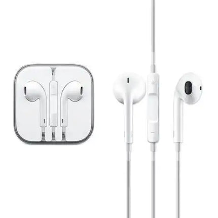 New Apple Earpods Earbuds Earphones Headphone Headset with Mic and Remote for Apple iPad3/2/1 iPhone 6 / 6Plus / 5 / 5S /4S Ipod Touch 5 Ipod 5th Ipod Nano7, White