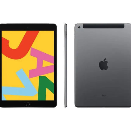 A2198 Apple Ipad 7TH GEN 10.2" Space Gray 32GB Wifi 4G LTE IOS Tablet MW6W2LL/A Laptops & Tablets