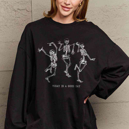 Simply Love Simply Love Full Size TODAY IS A GOOD DAY Graphic Sweatshirt