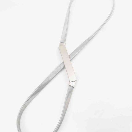 Elastic Iron Skinny Belt