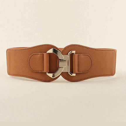 Alloy Buckle Elastic Belt