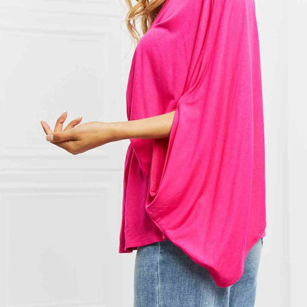 White Birch Forever And Always Full Size One Shoulder Top