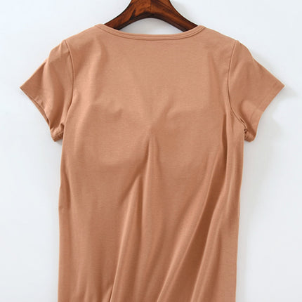 Round Neck Short Sleeve T-Shirt
